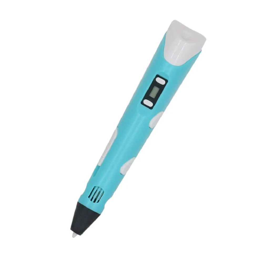 Lápiz Dibujo Impresión 3D Screen LCD + 3 Filamentos