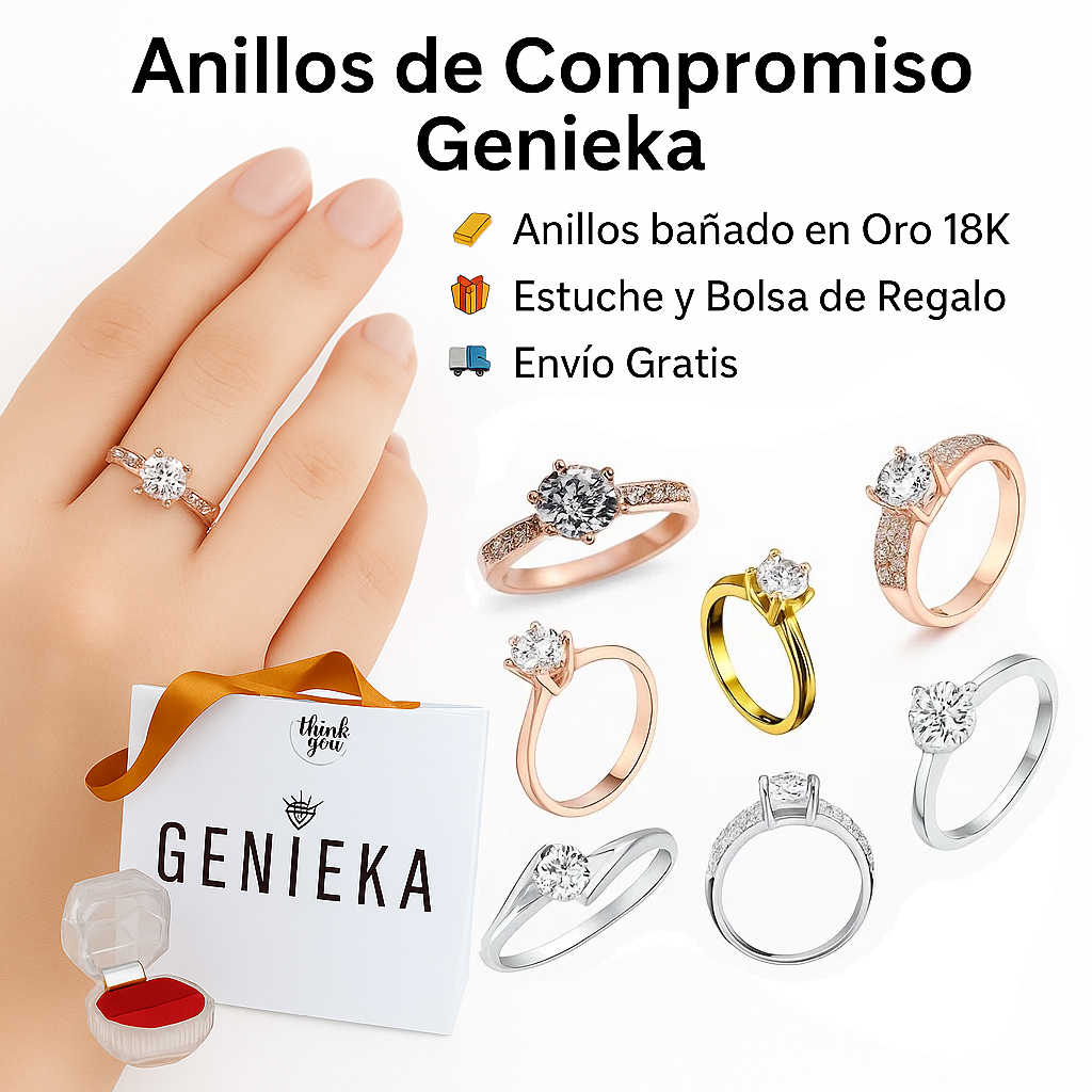 El Anillo que Dice ‘Sí’ 💍| ¡Bañado en Oro 18K + Estuche + Envío GRATIS!