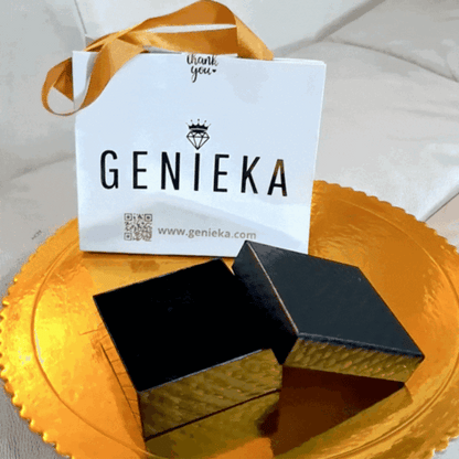 Collares Bañado en Oro 18k y Set de Joyas Enamorada Novia San Valentín