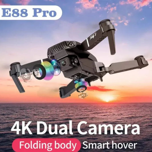 ¡Drone E88 Pro Full HD con Maletín + Control Remoto! Envío Gratis Incluido 🚚