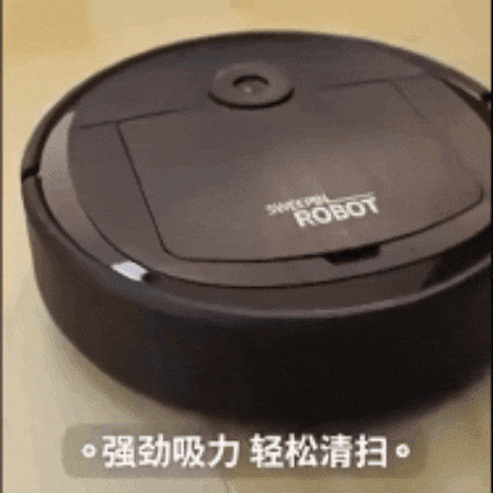 MINI Robot Aspiradora Inteligente Limpiador Hogar Oficina