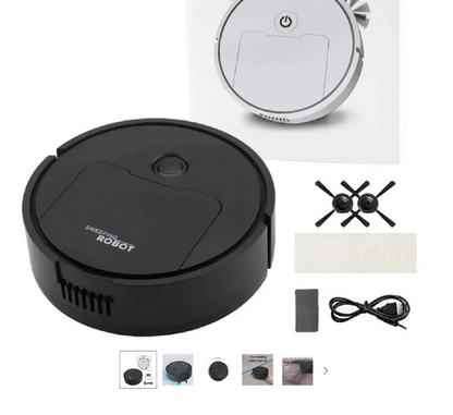 MINI Robot Aspiradora Inteligente Limpiador Hogar Oficina